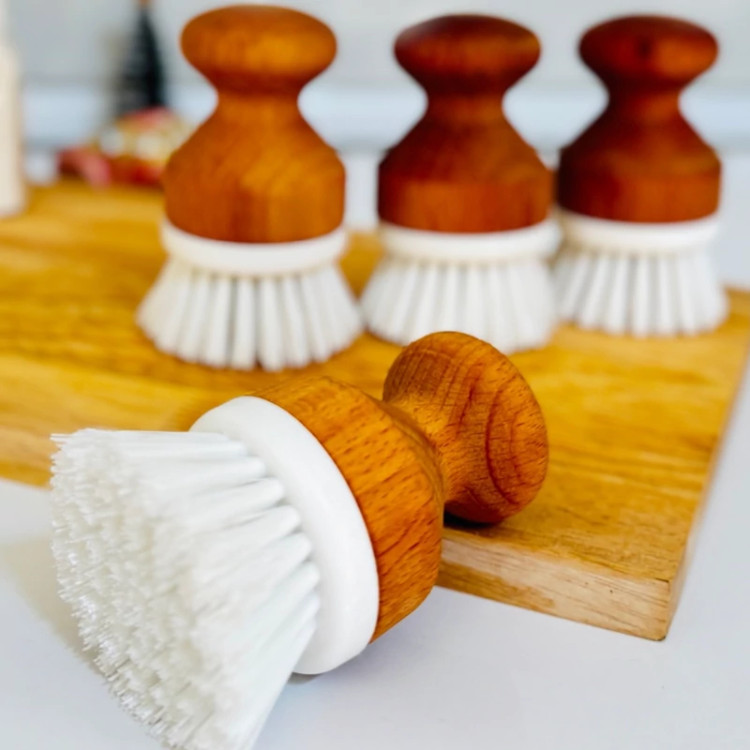 فرچه میوه شور چوبی دسته کوتاه